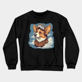 Aviator dog Crewneck Sweatshirt